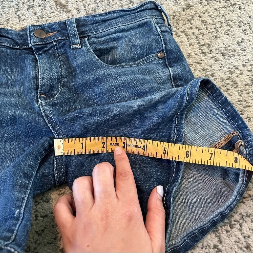 Anthropologie Pilcro & The Letterpress Blue Jean Shorts Size 26 - Picture 6 of 6